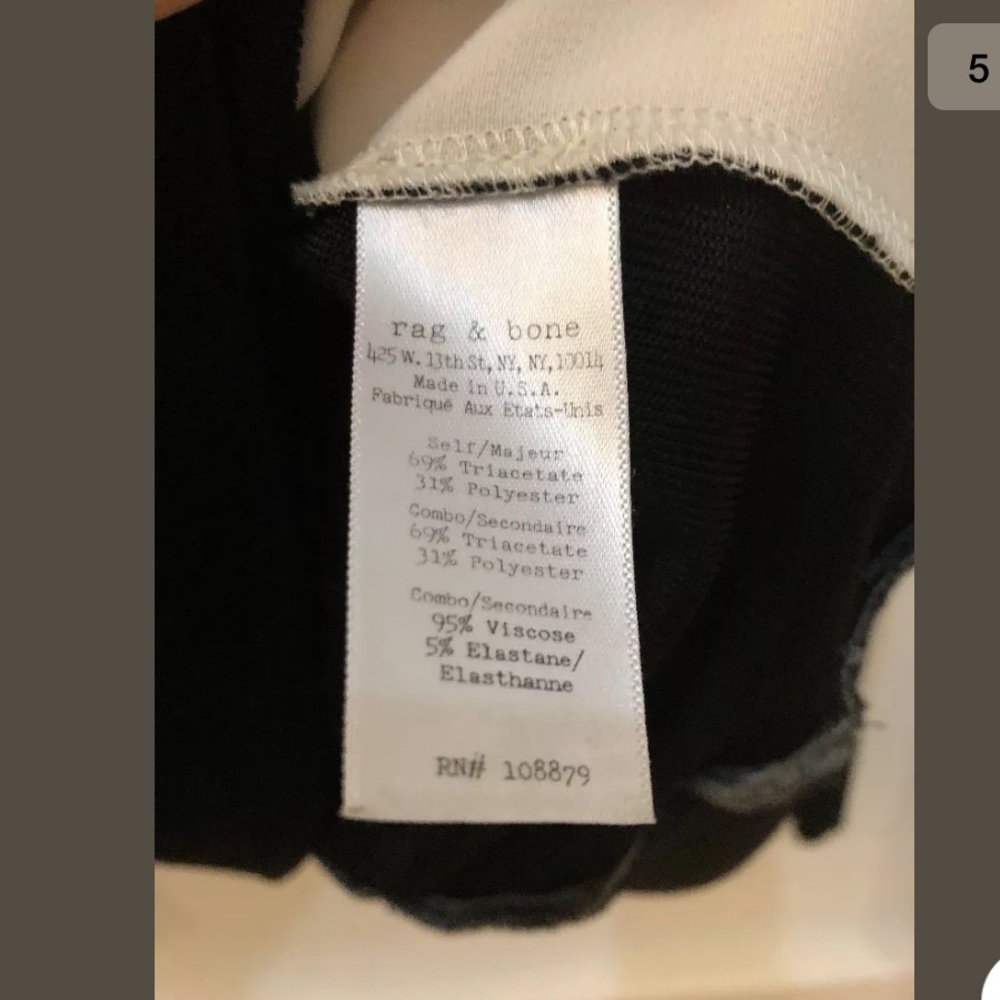 Rag And Bone For Intermix Sweater Sz Xxs - image 4